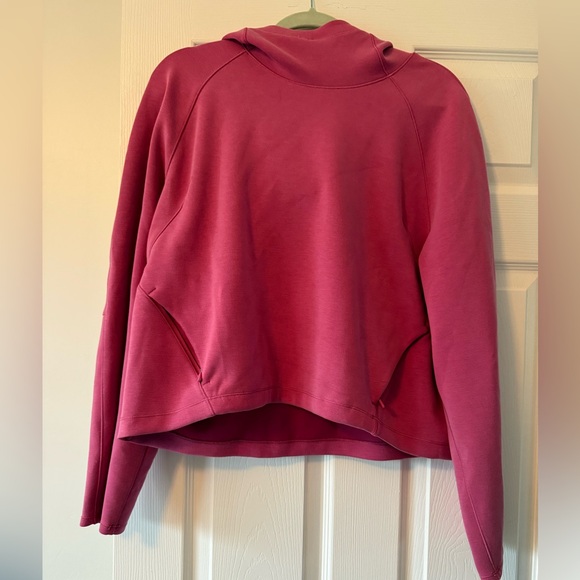 Lululemon AirWrap Modal Pullover Hoodie in Pink Lychee - Picture 7 of 8